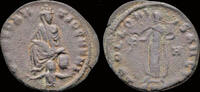 Roman AE3 Anonymous Pagan civic coinage under Maximinus II Daza AE3 -