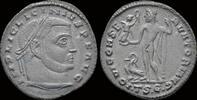 Roman AE follis Licinius I AE follis Jupiter standing to left -