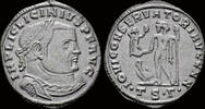 Roman AE follis Licinius I AE follis Jupiter standing to left -