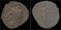 Roman antoninianus Tetricus I billon antoninianus Pax standing left