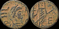 Roman AE nummus Leo I AE nummus Verina standing facing -