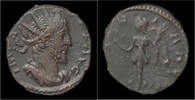 Roman antoninianus Tetricus I billon antoninianus Victory walking left