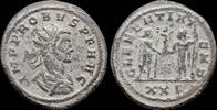 Roman antoninianus Probus AE antoninianus emperor standing right -