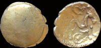 Celtic stater Celtic Britain Attrebates and Regni AV stater British Remic type -