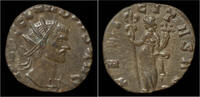 Roman antoninianus Claudius II Gothicus billon antoninianus Felicitas standing left