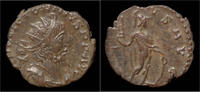 Roman antoninianus Victorinus billon antoninianus Virtus standing right
