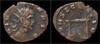 Roman antoninianus Divo Claudius II Gothicus billon antoninianus flaming altar