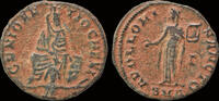 Roman AE follis Anonymous Pagan civic coinage under Maximinus II Daza AE follis -