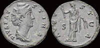 Roman AE As Diva Faustina I AE As Ceres standing right -