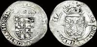 Southern Netherlands 1/2 silver real Southern Netherlands Brabant Karel V (Charles Quint) 1/2 silver real no date -