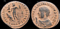 Roman AE follis Licinius II, as Caesar AE follis Jupiter standing left -