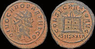 Roman antoninianus Divus Carus AE antoninianus Consecratio -