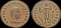Roman AE follis Licinius II, as Caesar AE follis Jupiter standing facing -