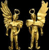 Roman gold pendant of Eros A Roman gold pendant in the form of Eros -