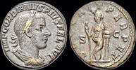 Roman AE As Gordian III AE As Securitas standing left -