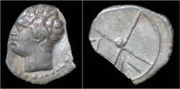 Celtic obol Celtic Gaul Massalia AR obol
