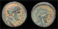Gadara AE16 Decapolis Gadara Titus AE16 -