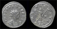 Roman antoninianus Probus antoninianus Pax standing left -
