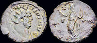 Roman antoninianus Carausius AE antoninianus Pax standing left -