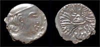 India drachm India Western Satraps King Rudrasena III AR drachm -