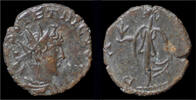 Roman antoninianus Tetricus II billon antoninianus Pax standing left -