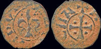 Crusader AE pougeoise Crusader Principality of Antioch Bohémond IV-V AE pougeoise -