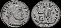 Roman follis Licinius I follis Jupiter standing left -