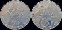 DDR 20 mark DDR 20 mark 1973- Otto Grotewohl -