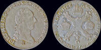 Austrian Netherlands 1/4 kronenthaler Austrian Netherlands Hungary Joseph II 1/4 kronenthaler 1788H -