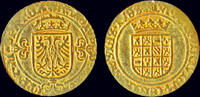 Netherlands 1/2 real d'or Netherlands Graafschap Holland Karel V (Charles Quint) 1/2 real d'or no date -