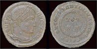 AE3 306-337AD Roman Constantine I AE3 laurel wreath VF+