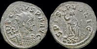 Roman antoninianus Carus AE antoninianus Spes advancing left -