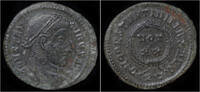 Roman follis Constantine I AE follis wreath -