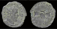 Roman antoninianus Marius antoninianus clasped hands -