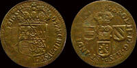 Southern Netherlands liard Southern Netherlands Brabant Karel II liard (oord) 1693 -