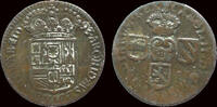 Southern Netherlands liard Southern Netherlands Brabant Karel II liard (oord) 1693 -