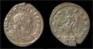 Roman AE3 Licinius I AE3 Genius standing left -