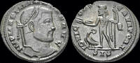 Roman follis Maximinus II AE follis Jupiter standing facing -
