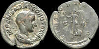 Roman sestertius Gordian III AE sestertius Victory advancing left -