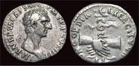 Roman denarius 96-98AD Nerva AR denarius clasped hands EF 359,00 EUR299,00 EUR  zzgl. 10,00 EUR Versand