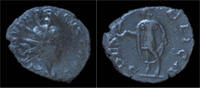Roman antoninianus Tetricus II billon antoninianus Spes advancing left -
