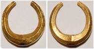 Celtic gold ring money Celtic Britain gold ring money