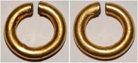 Celtic gold ring money Celtic British Isles gold ring money