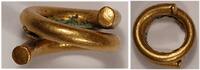 Pre-Colombia nose ring Pre-Colombian Taironal gold nose ring