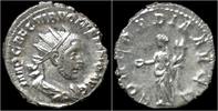 Roman antoninianus Volusian AR antoninianus Concordia standing left