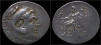 Macedon tetradrachm Kings of Macedon Alexander III AR tetradrachm with Seleucid counterstamp