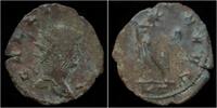 Roman antoninianus Gallienus billon antoninianus Sol standing left -