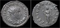 Roman antoninianus Trebonianus Gallus AR antoninianus Felicitas standing left
