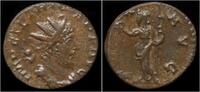 Roman antoninianus Tetricus I billon antoninianus Pax standing left