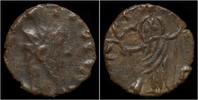 Barbaric radiates antoninianus Barbaric antoninianus of Tetricus